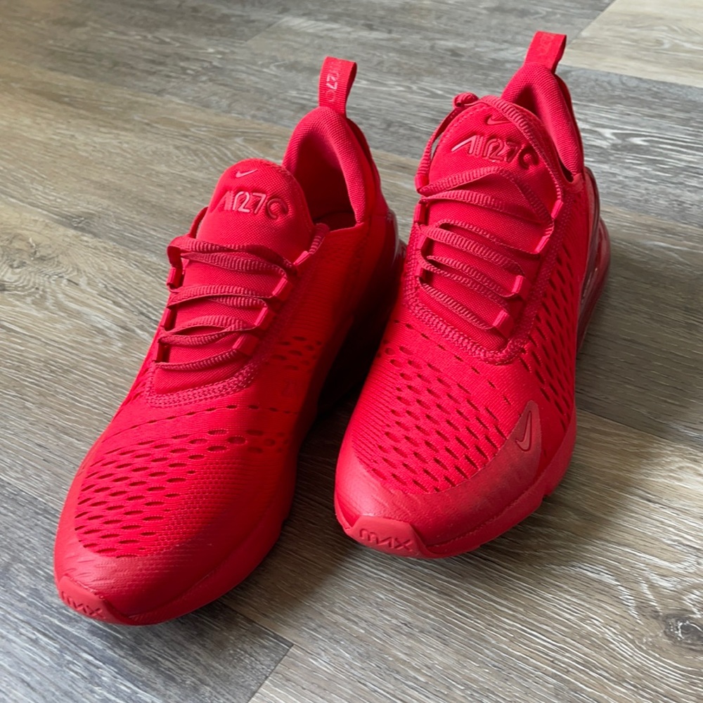 Red Nike 270! Size 8.5! NEW